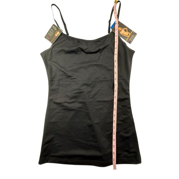NEW Maidenform Firm Control Fat Free Long Length Tank Top Women XL Black 3266 - Picture 9 of 9